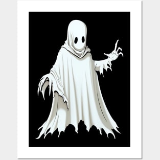 Cute Ghost Posters and Art